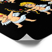 Dansende Cupids Dance Challenge Valentijnsdag Boys Poster (Hoek)