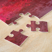 Dansende Dame in het Rood - Abstracte originele sc Legpuzzel (Zijkant)