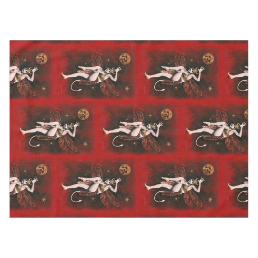 Dansende Dame Table Cloth Tafelkleed (Voorkant (Horizontaal))