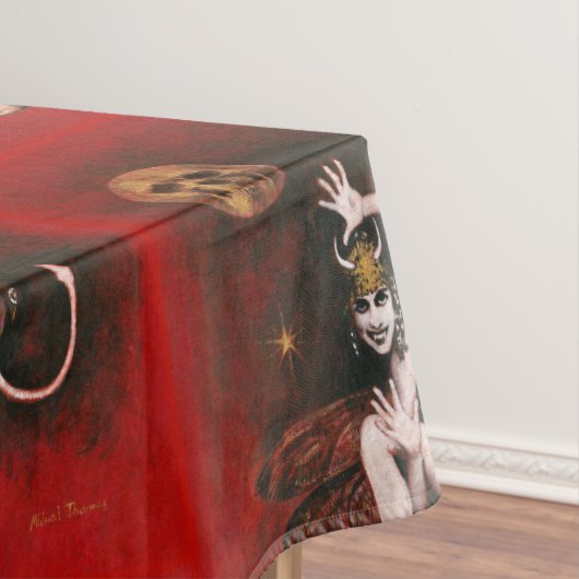 Dansende Dame Table Cloth Tafelkleed (Voorbeeld)