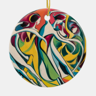 Dansende dames Ornament