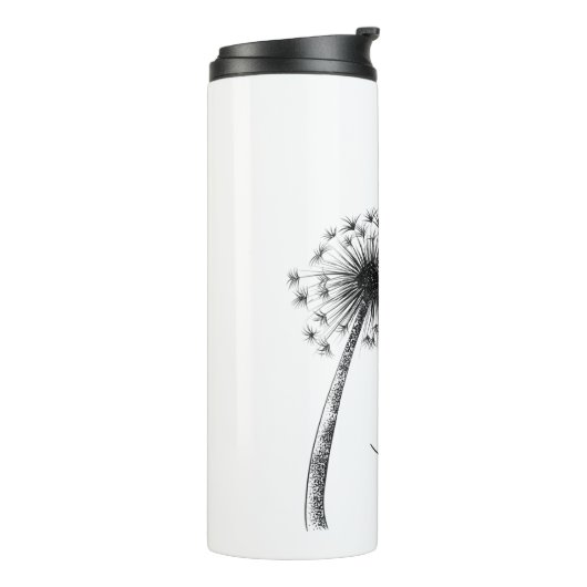 Dansende Dandelion | Positiviteit Thermosbeker (Gedraaid links)