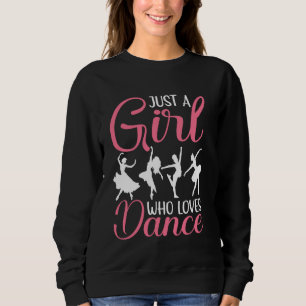 Dansende danser meisjes vrouwen gewoon een meisje trui