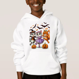 Dansende dieren in Halloween kostuums
