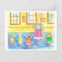 Dansende Dieren Wasbeer Muis Kitten Bunny