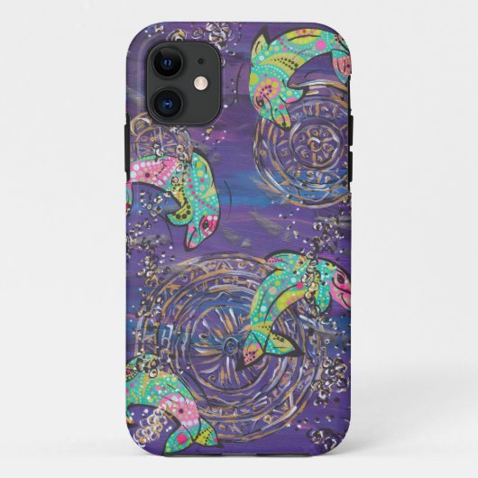 Dansende Dolfijnen Case-Mate ID iPhone 5 Hoesje (Achterkant)