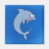 Dansende dolfijnmagneet magneet (Voorkant)
