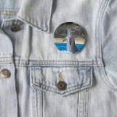 Dansende Dolphin Button (In situ)