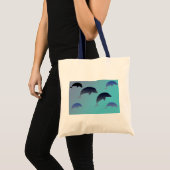 Dansende Dolphins Bag Tote Bag (Voorkant (product))