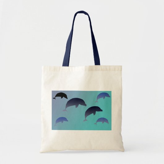 Dansende Dolphins Bag Tote Bag (Voorkant)