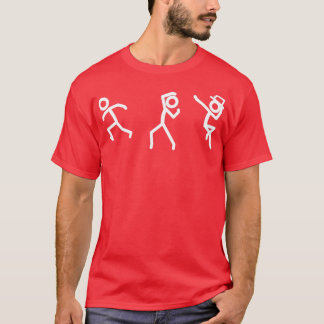 Dansende dummy's t-shirt