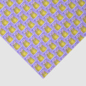 Dansende eekhoorns op Cake Birthday Tissuepapier (Detail)