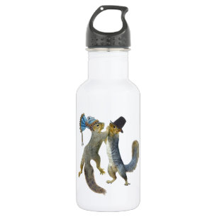 Dansende eekhoorns waterfles
