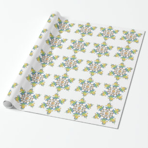 Dansende egel cadeaupapier