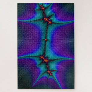 Dansende energie reserveert fractale holografische legpuzzel