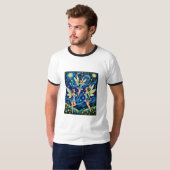 Dansende feeën onder Starry Sky T-shirt (Voorkant volledig)