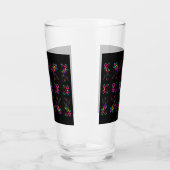 Dansende Fiesta Bloemen Glas (Links)