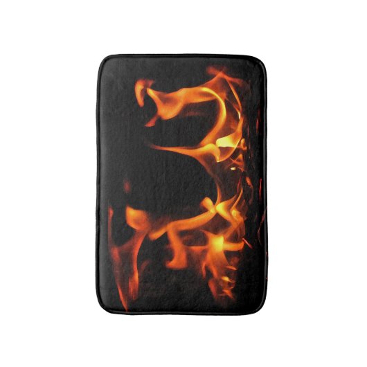Dansende Fire Bath Mats Badmat (Voorkant Verticaal)