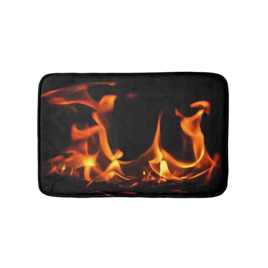 Dansende Fire Bath Mats Badmat (Voorkant)