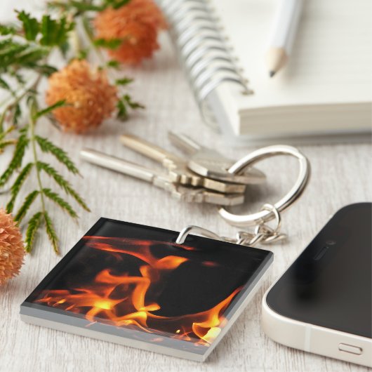 Dansende Fire Sleutelhanger (Voorkant Rechts)
