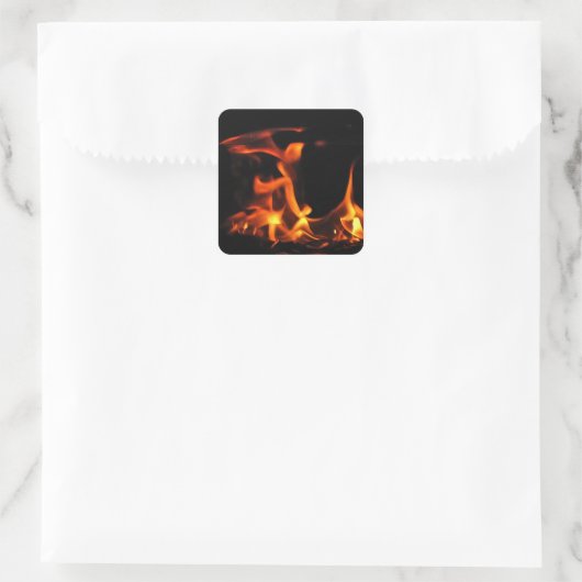 Dansende Fire Stickers (Tas)