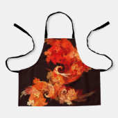 Dansende Firebird Abstract Art Apron Schort (Voorkant)