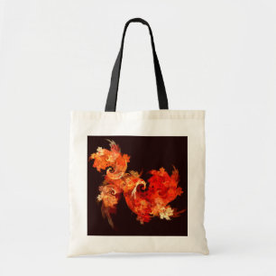 Dansende Firebird Abstract Art Canvas tas