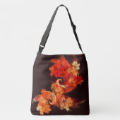 Dansende Firebird Abstract Art Cross Body Crossbody Tas (Achterkant)