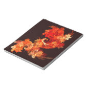Dansende Firebird Abstract Art Notepad Notitieblok (Linkerzijde)