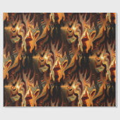 Dansende Flames..... Cadeaupapier (Vlak)