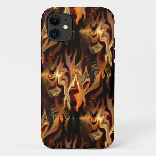 Dansende Flames.... Case-Mate iPhone Case (Achterkant)