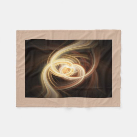 Dansende Flames Fleece Blanket (Voorkant (Horizontaal))