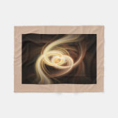 Dansende Flames Fleece Blanket Deken (Voorkant (Horizontaal))