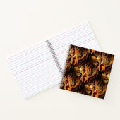 Dansende Flames.... Notitieboek (Binnen)