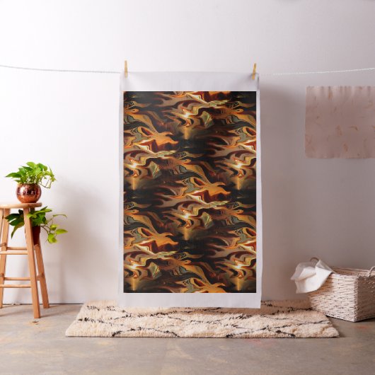 Dansende Flames..... Stof (Voorbeeld)