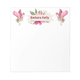 Dansende Flamingos Notitieblok