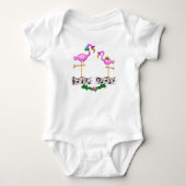 Dansende Flamingos Romper (Voorkant)