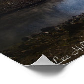 Dansende Fog op Sunrise op het Poster van het Ouac (Hoek)