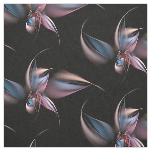 Dansende Fractal Fabric Stof (Swatch)