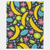 Dansende Fruit 60x80 Fleece Deken (Voorkant)