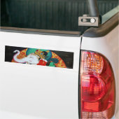 Dansende Ganesh bumpersticker (Op Truck)