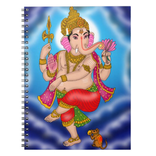 Dansende Ganesha Notitieboek (Voorkant)