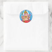 Dansende Ganesha Sticker  (Tas)