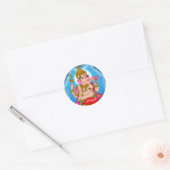 Dansende Ganesha Sticker  (Envelop)