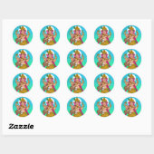 Dansende Ganesha Sticker (Vel)