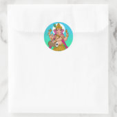 Dansende Ganesha Sticker (Tas)