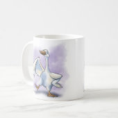 Dansende Gans Cartoon Koffiemok (Voorkant links)