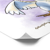 Dansende Gans Cartoon Poster (Hoek)