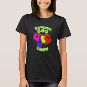 Dansende Ghost Boo Crew Halloween Party T-shirt