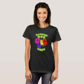 Dansende Ghost Boo Crew Halloween Party T-shirt (Voorkant volledig)
